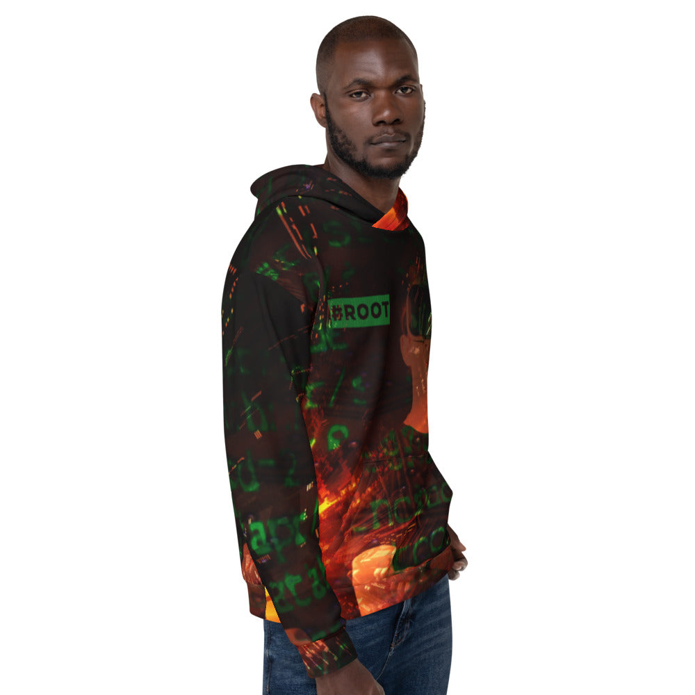 root - Unisex Hoodie by DarkByteGear