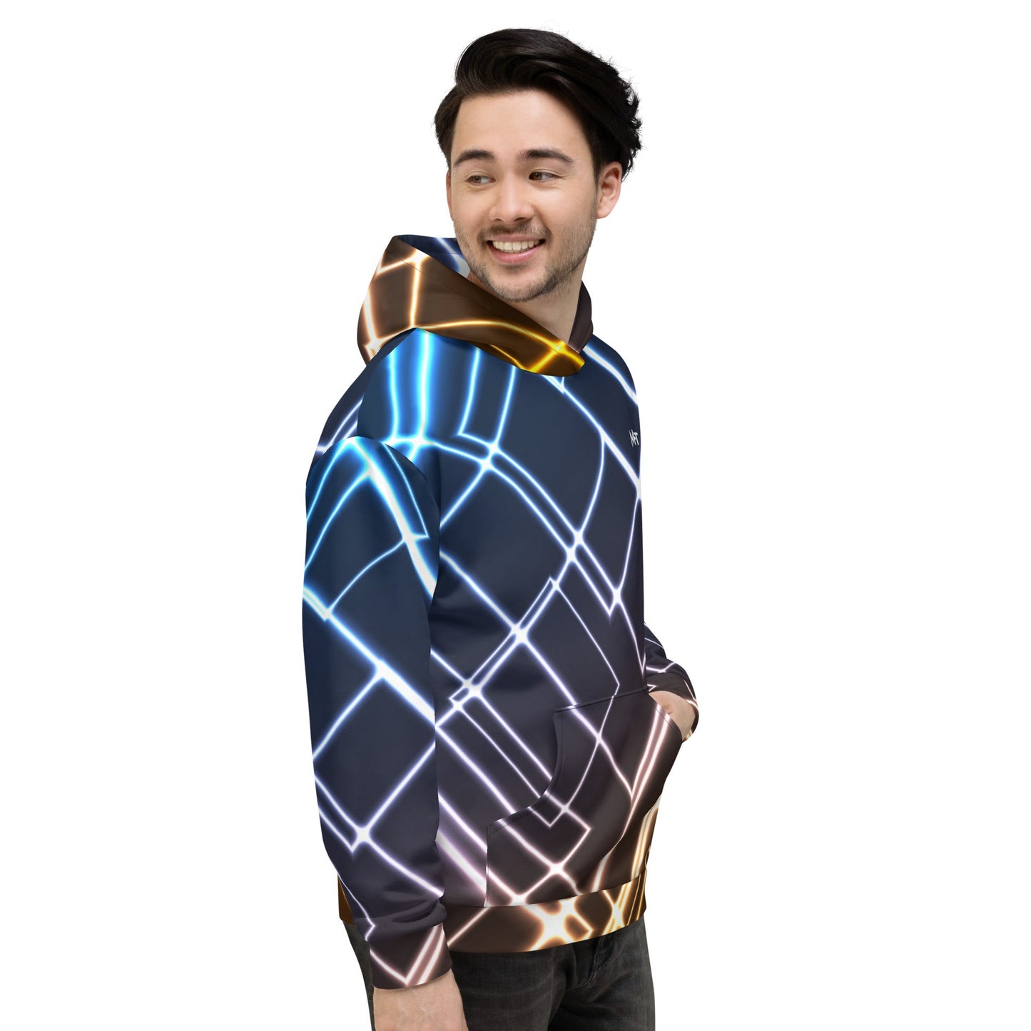 Neon cli - Unisex Hoodie by DarkByteGear