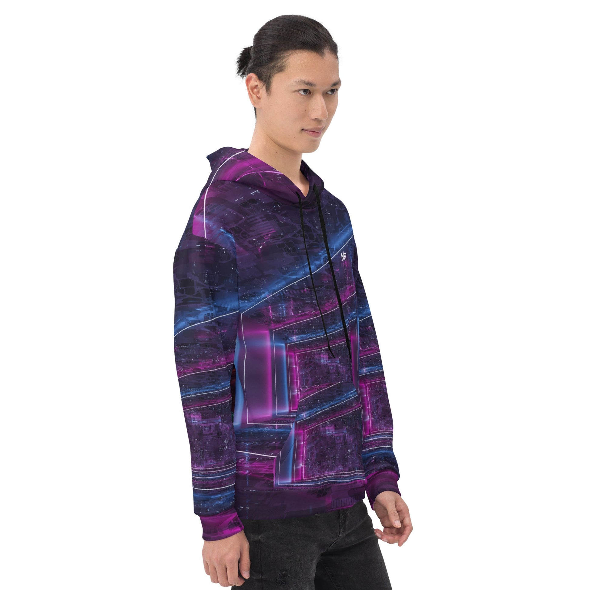 Alex Cyberion Entering the portal - Unisex Hoodie by DarkByteGear
