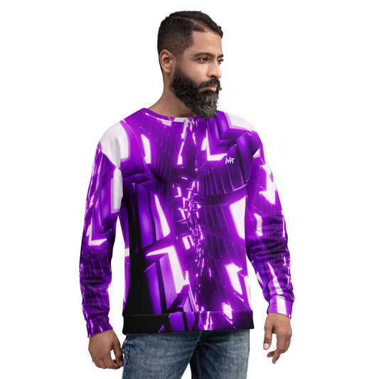 The grid - Unisex Sweatshirt by DarkByteGear