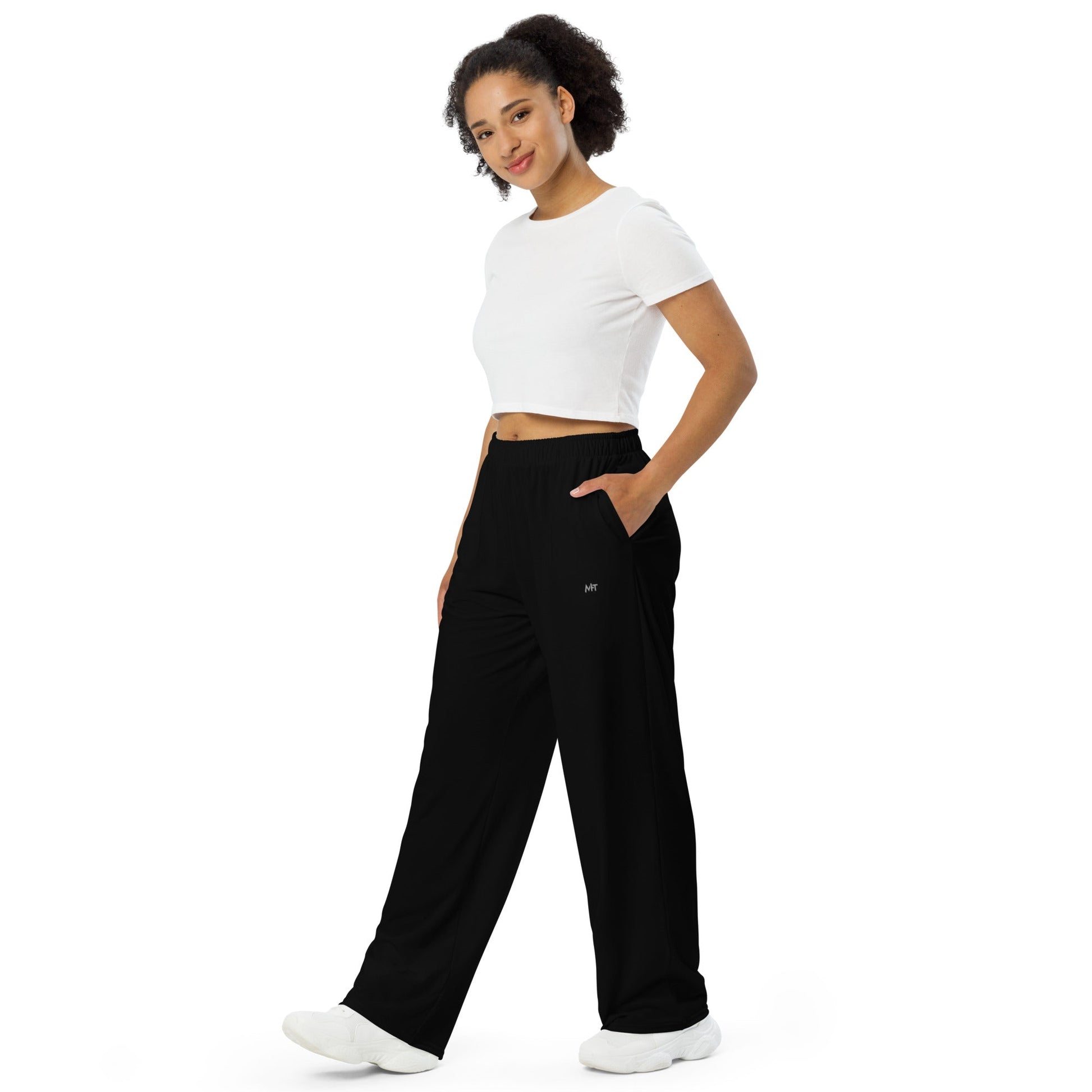 Athletes Empower Athletes - Unisex wide-leg pants by DarkByteGear