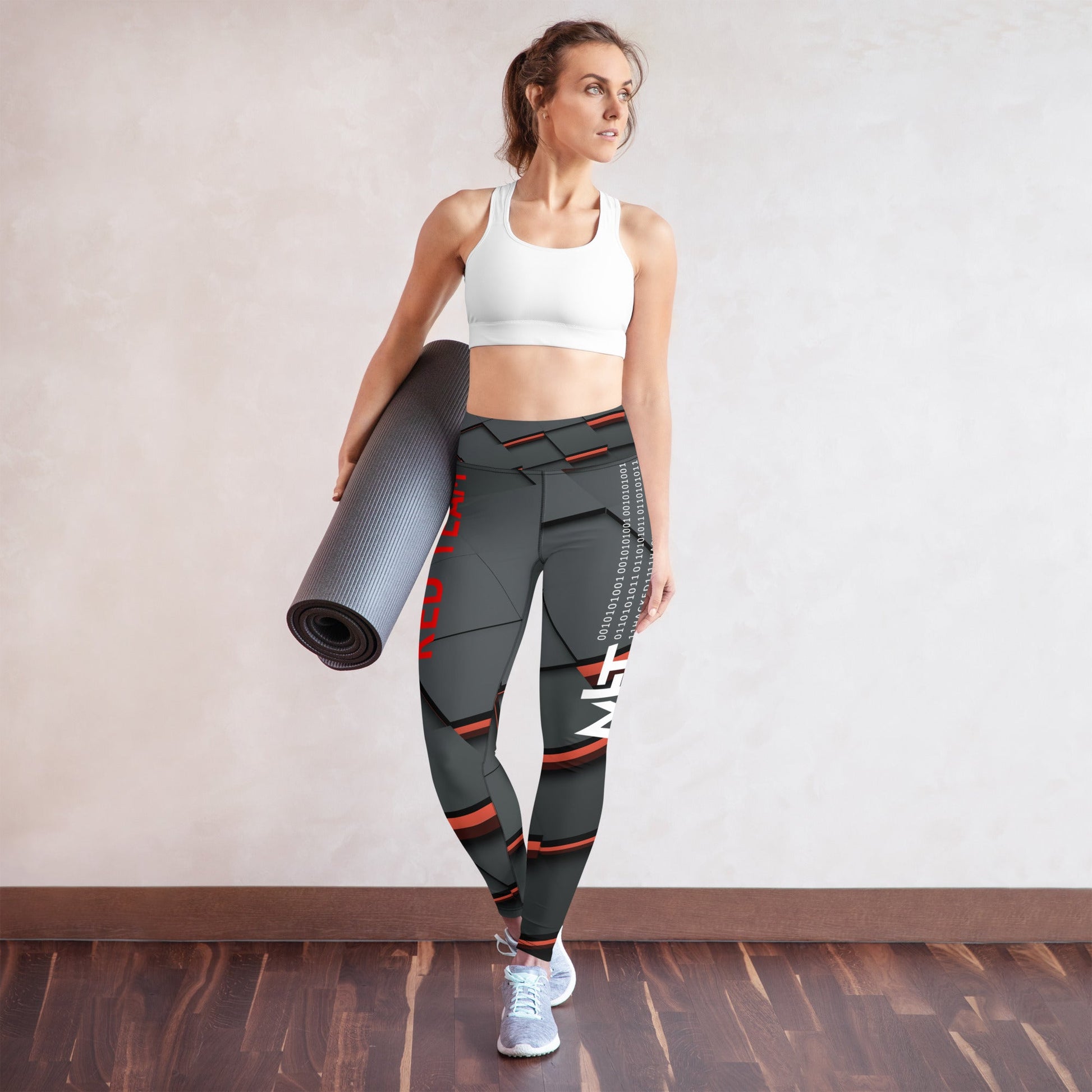 Cyber Security Red Team - Yoga Leggings by DarkByteGear