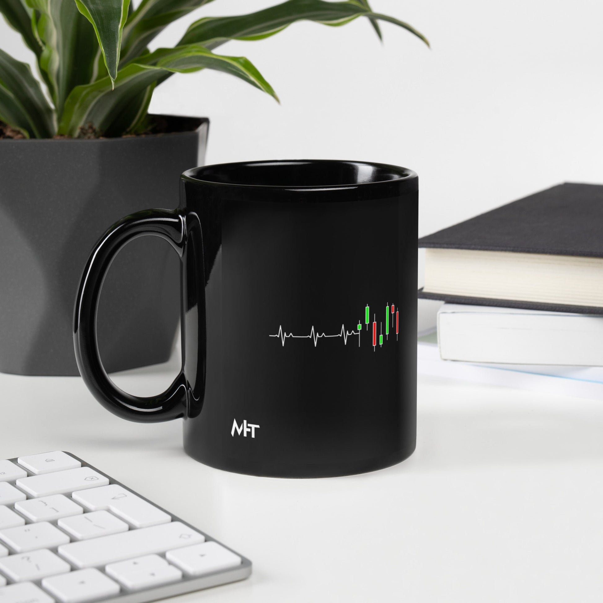 Forex Vector ( ) V1 - Black Glossy Mug by DarkByteGear