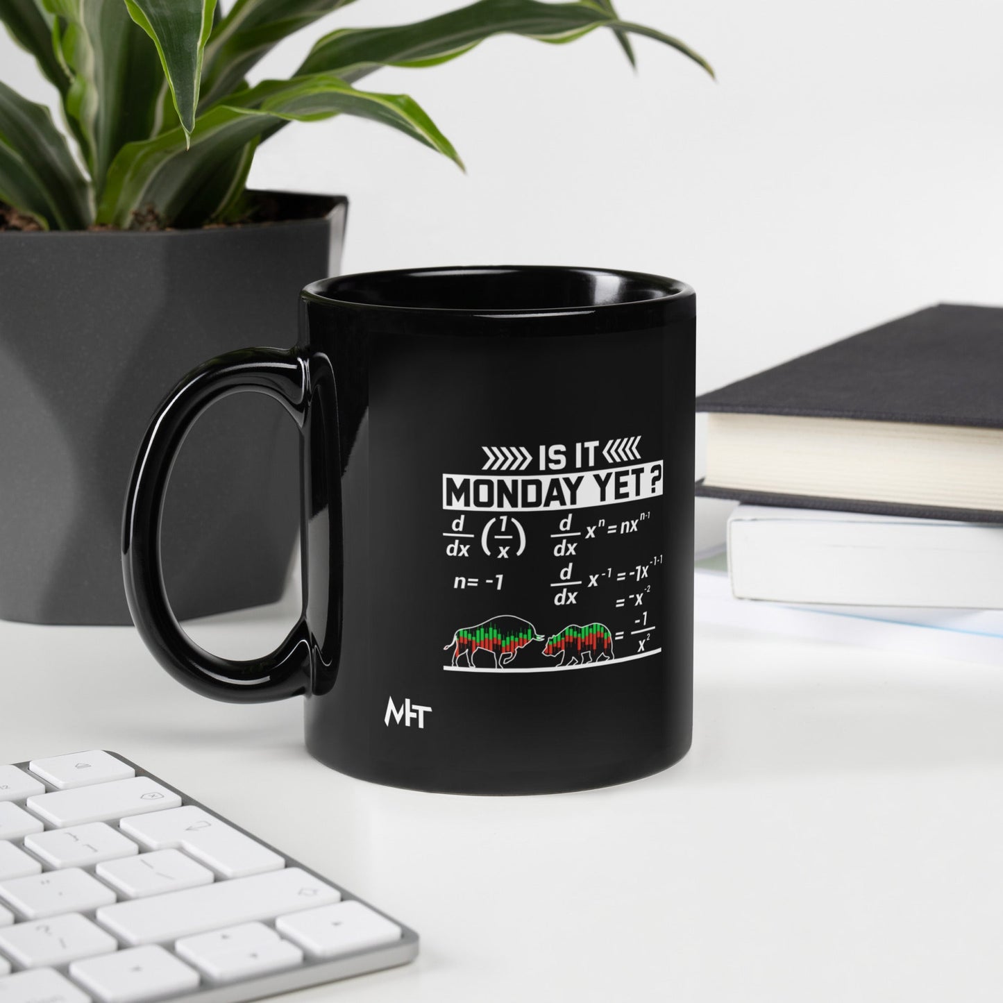 Is it Monday yet ( RK ) - Black Glossy Mug by DarkByteGear