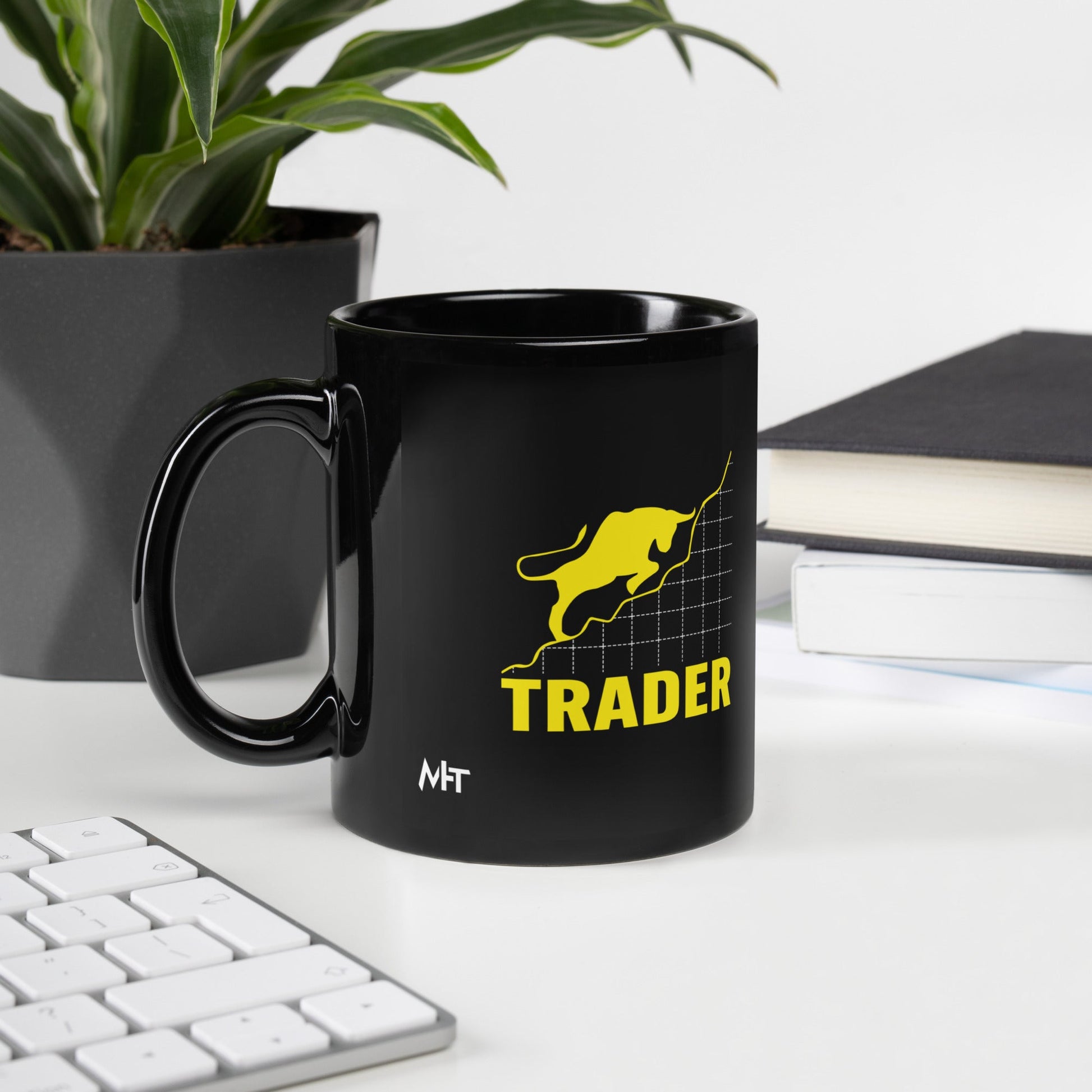 Trader - Black Glossy Mug by DarkByteGear