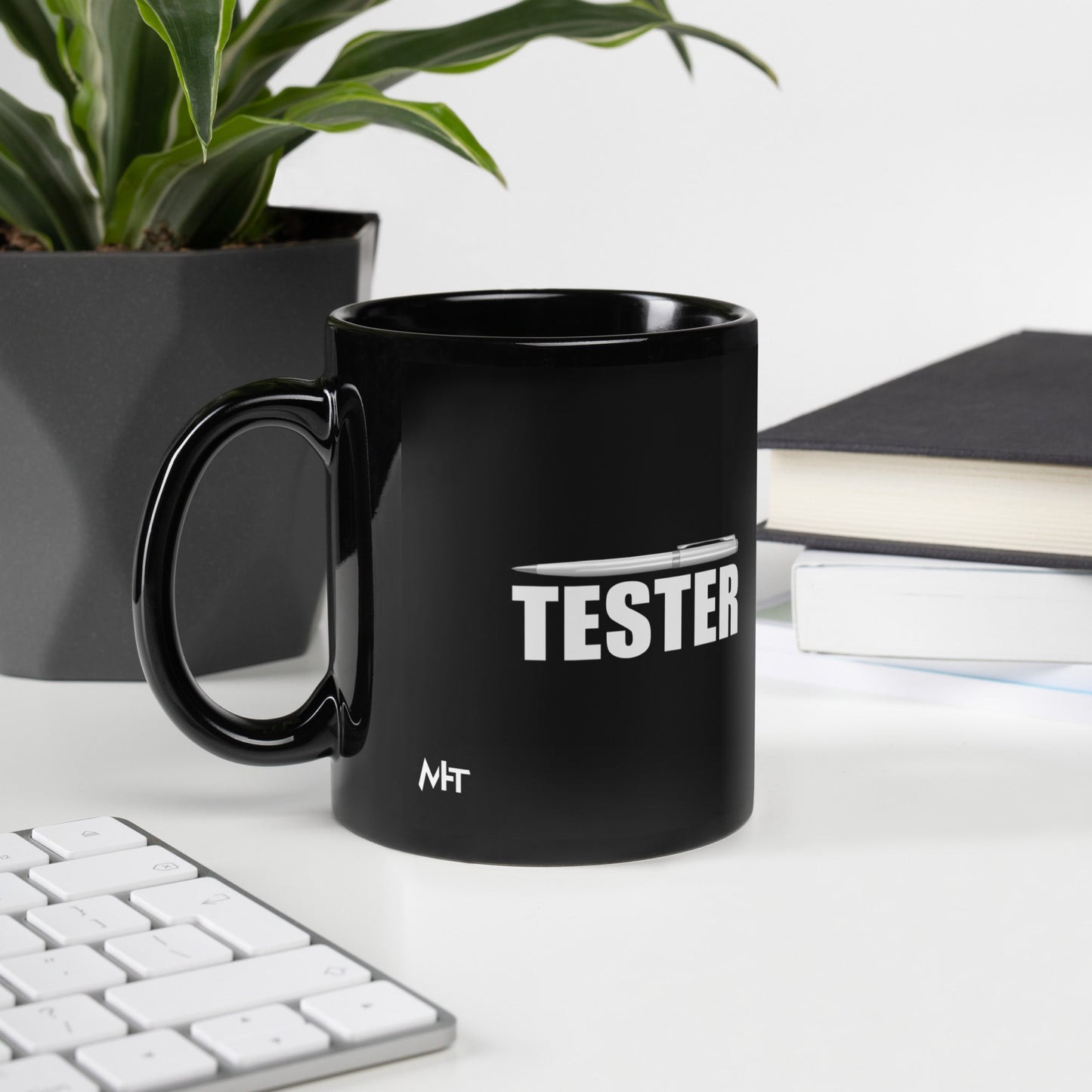 Pentester V2 - Black Glossy Mug by DarkByteGear