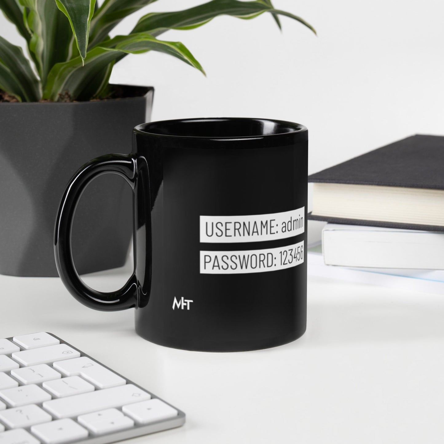 Username - Black Glossy Mug by DarkByteGear