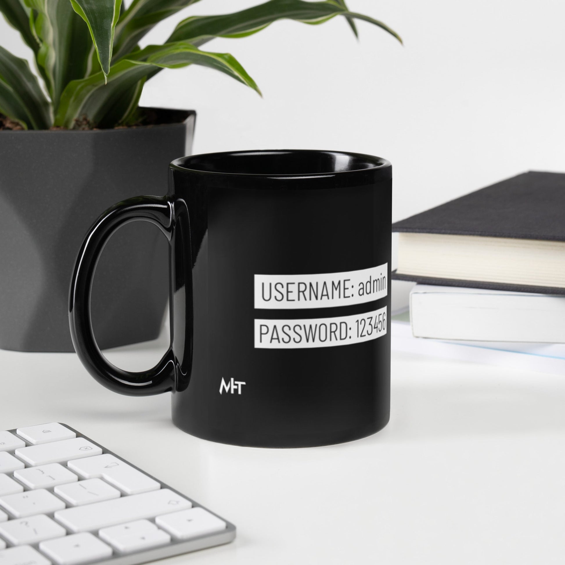 Username - Black Glossy Mug by DarkByteGear