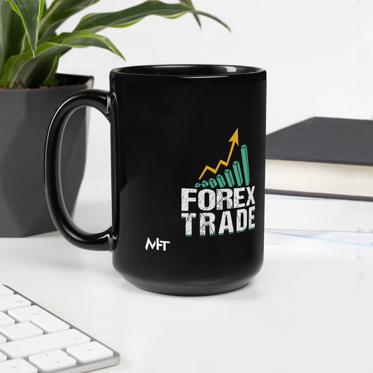 Forex Trading - Black Glossy Mug by DarkByteGear