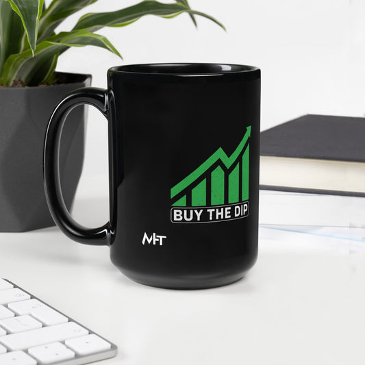Buy the Dip - Black Glossy Mug by DarkByteGear