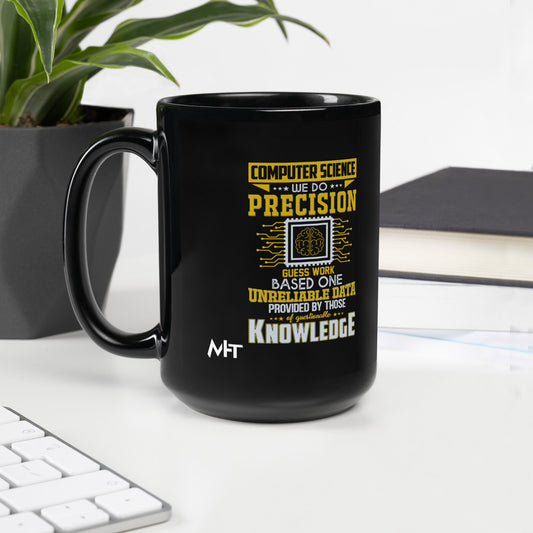 Computer Science: We do V1 - Black Glossy Mug by DarkByteGear