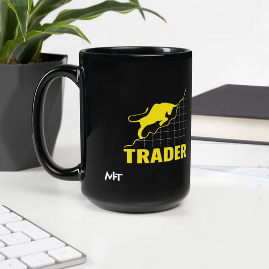 Trader - Black Glossy Mug by DarkByteGear