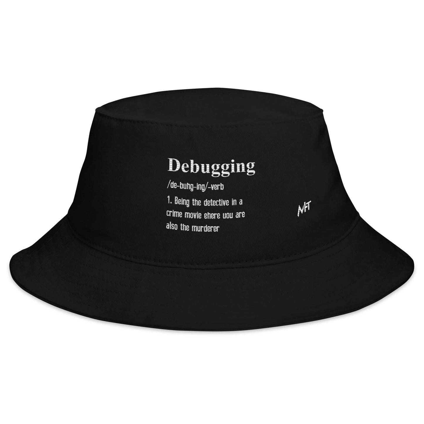 Debugging Definition V1 - Bucket Hat by DarkByteGear