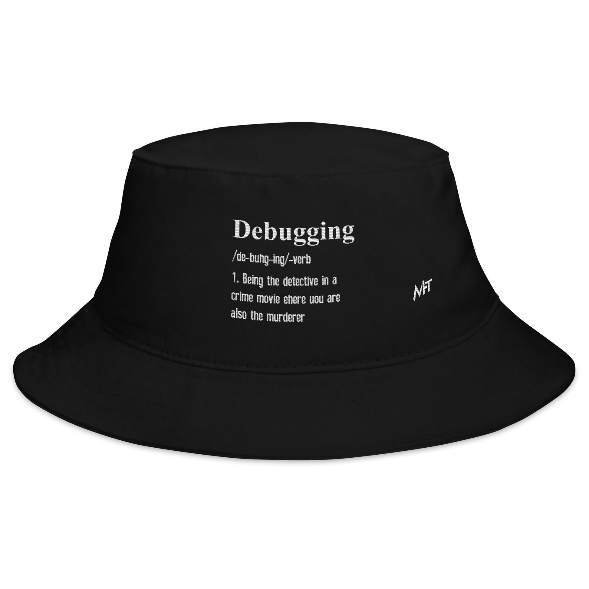 Debugging Definition V1 - Bucket Hat by DarkByteGear