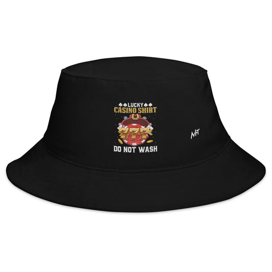 Lucky Casino Shirt Do Not Wash - Bucket Hat by DarkByteGear