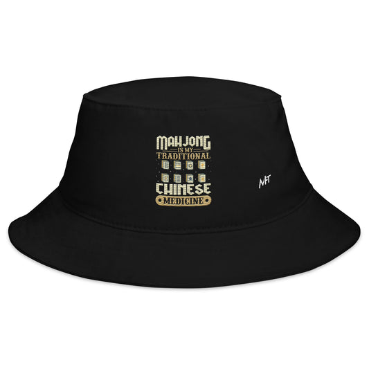 Mahjong is my Traditional Chinese Medicine - Bucket Hat by DarkByteGear