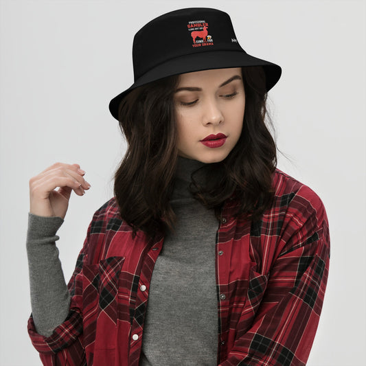 Profession Gambler Llama ain't Got time for your Drama - Bucket Hat by DarkByteGear