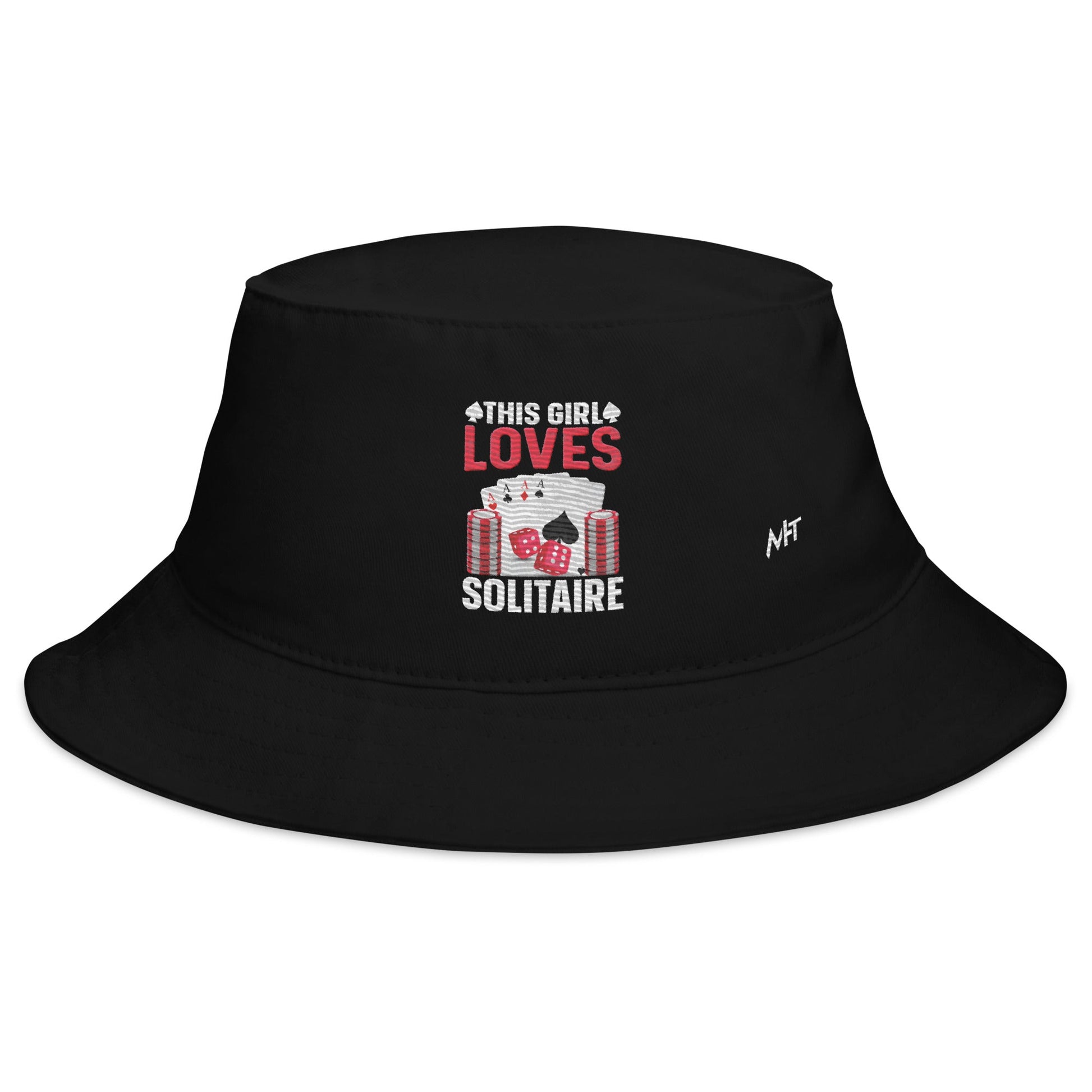 This Girl Loves Solitaire - Bucket Hat by DarkByteGear