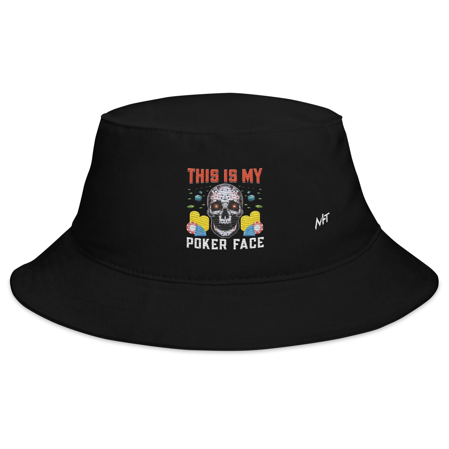 This is My Poker Face - Bucket Hat by DarkByteGear