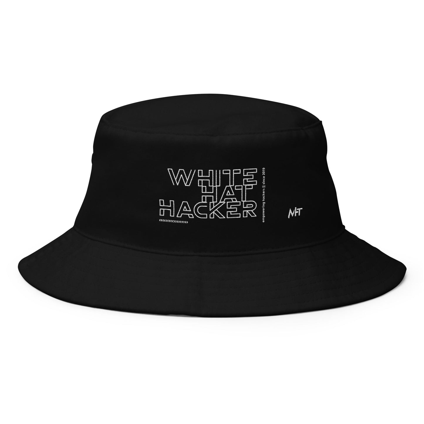 White Hat Hacker - Bucket Hat by DarkByteGear
