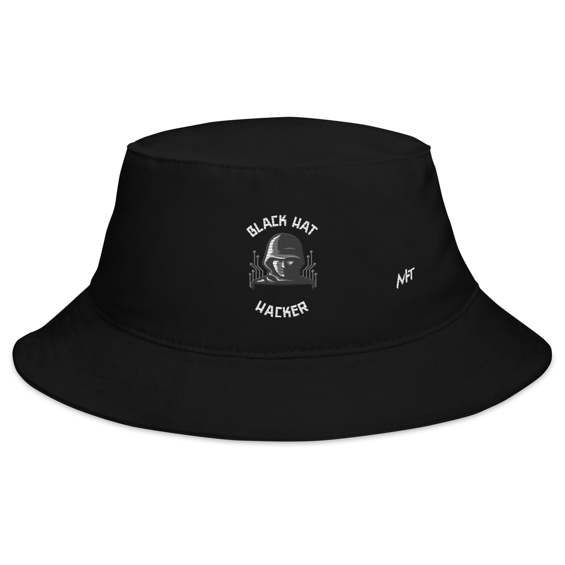 Black Hat Hacker - Bucket Hat by DarkByteGear
