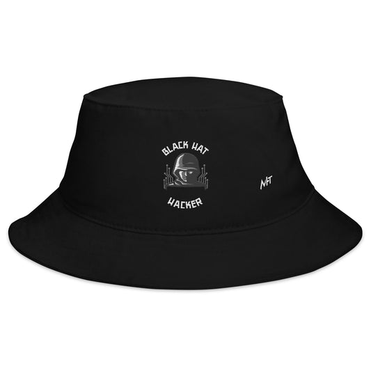Black Hat Hacker - Bucket Hat by DarkByteGear