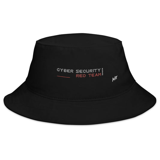 Cyber Security Red Team V2 - Bucket Hat by DarkByteGear