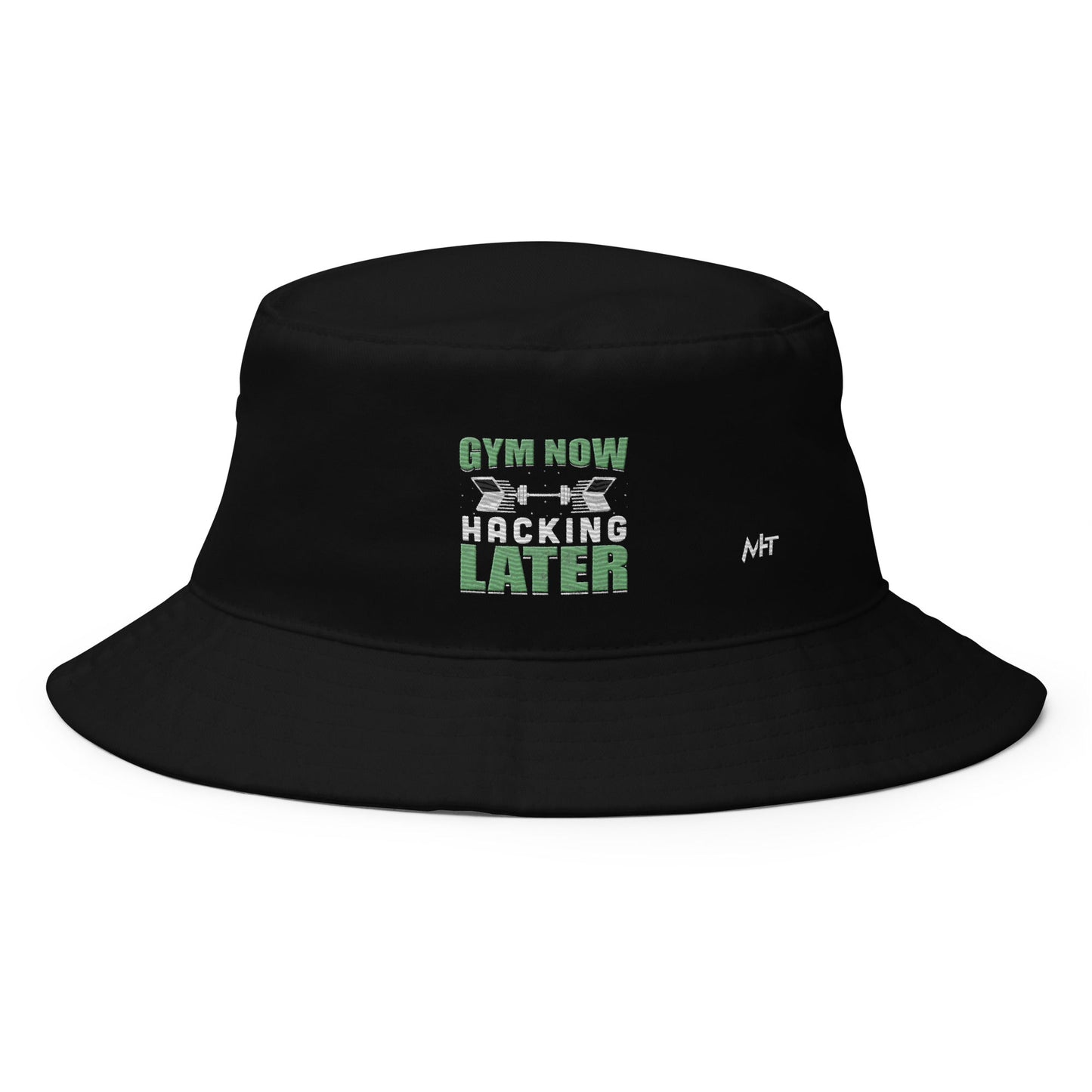 Gym now, hacking later - Bucket Hat by DarkByteGear