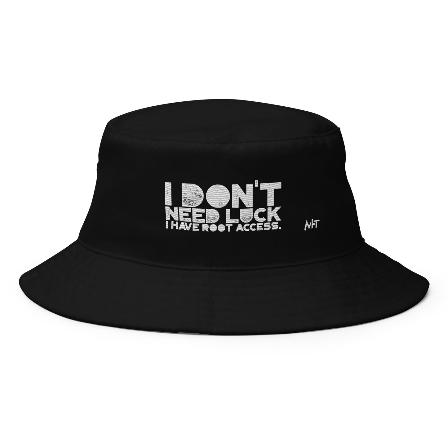 I Don't Need Luck: I Have Root Access - Bucket Hat by DarkByteGear