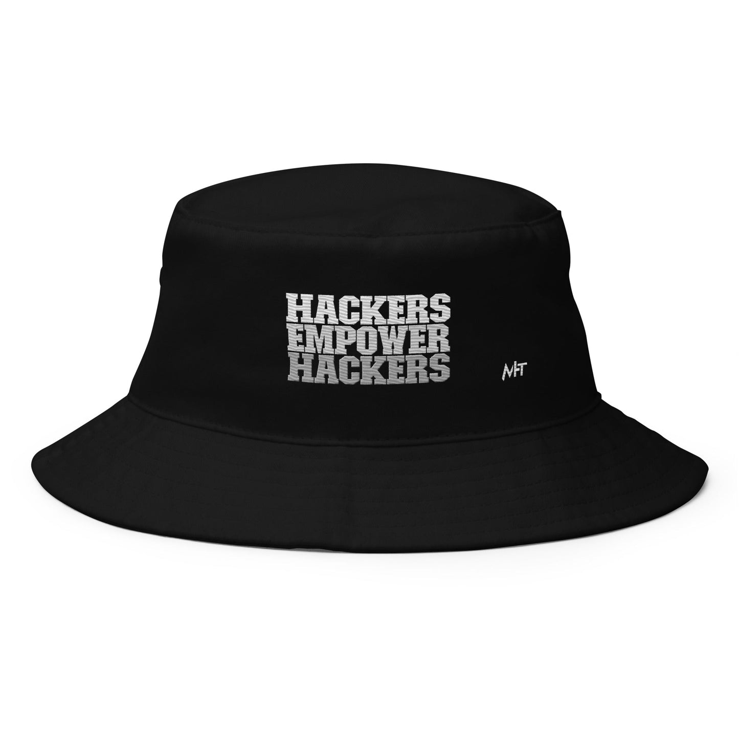 Hackers Empower Hackers V2 - Bucket Hat by DarkByteGear
