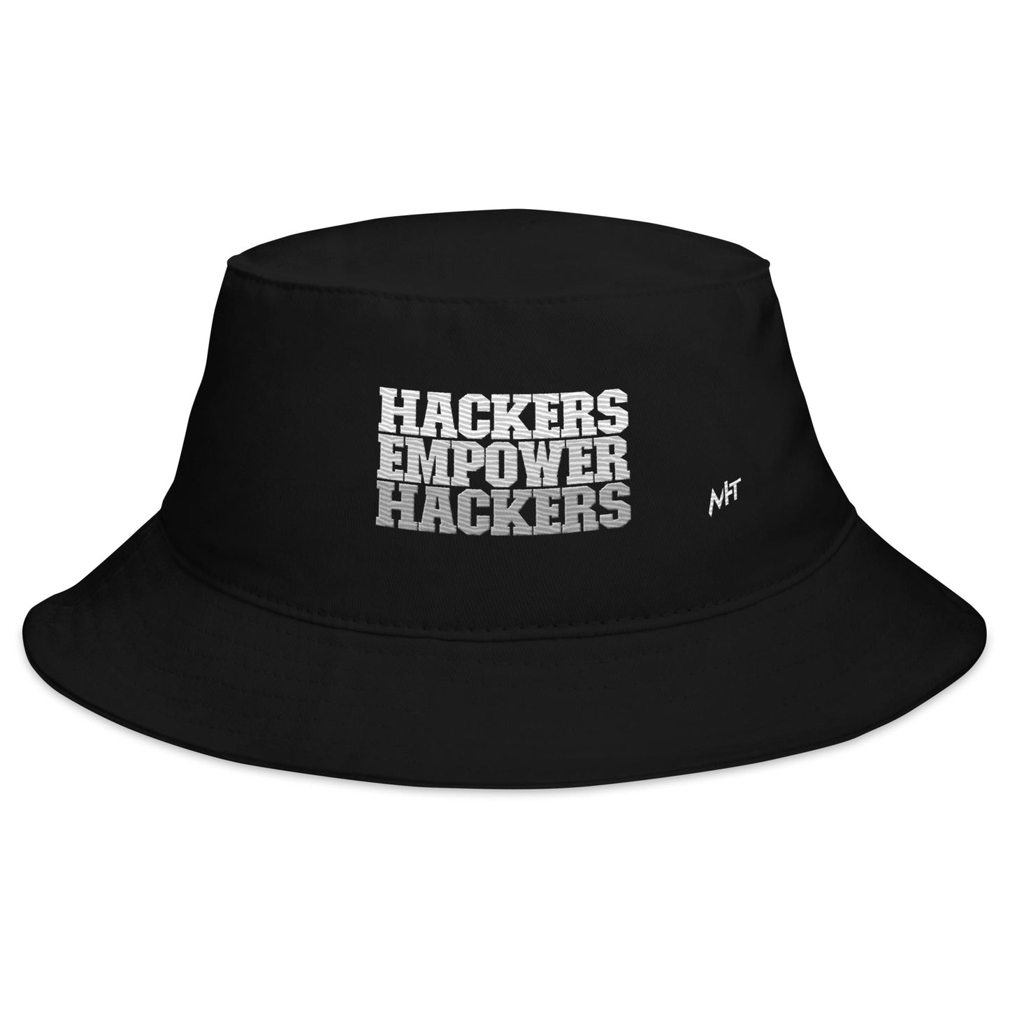 Hackers Empower Hackers V2 - Bucket Hat by DarkByteGear