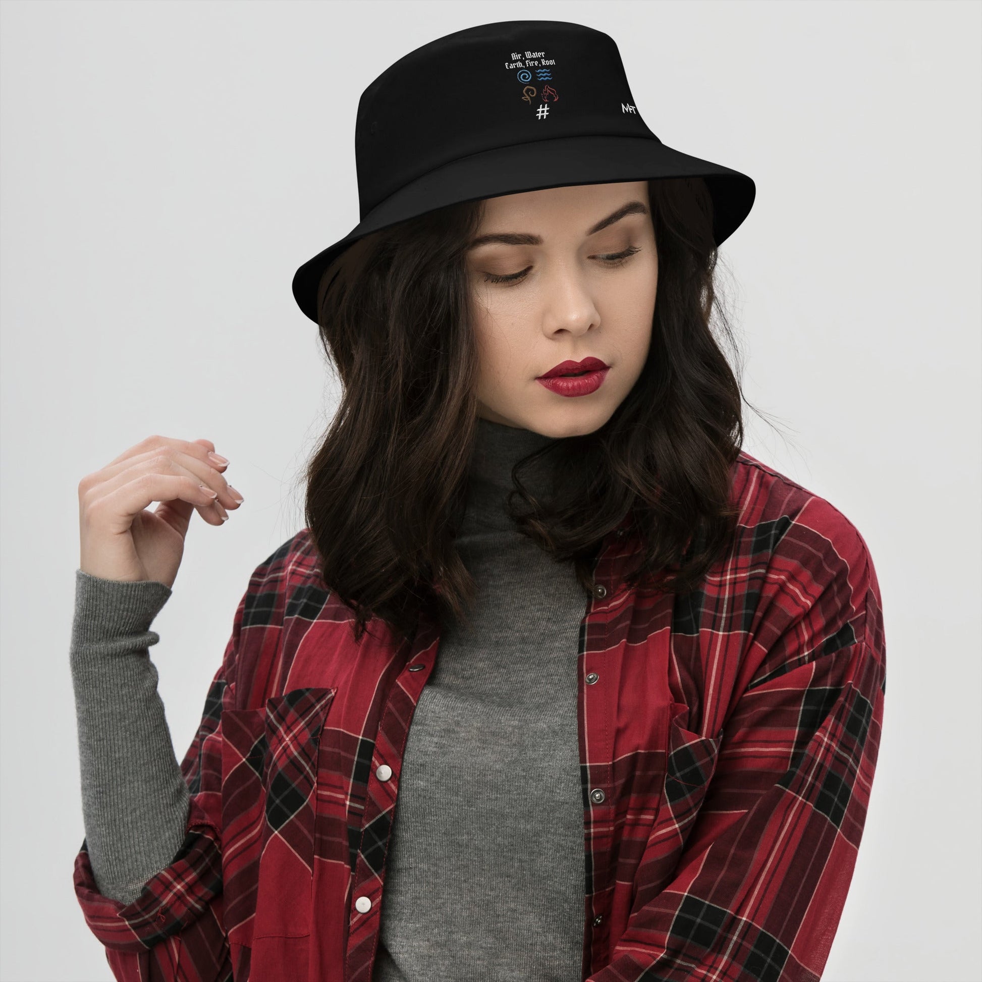 Air, Water, Earth, Fire, Root - Bucket Hat by DarkByteGear