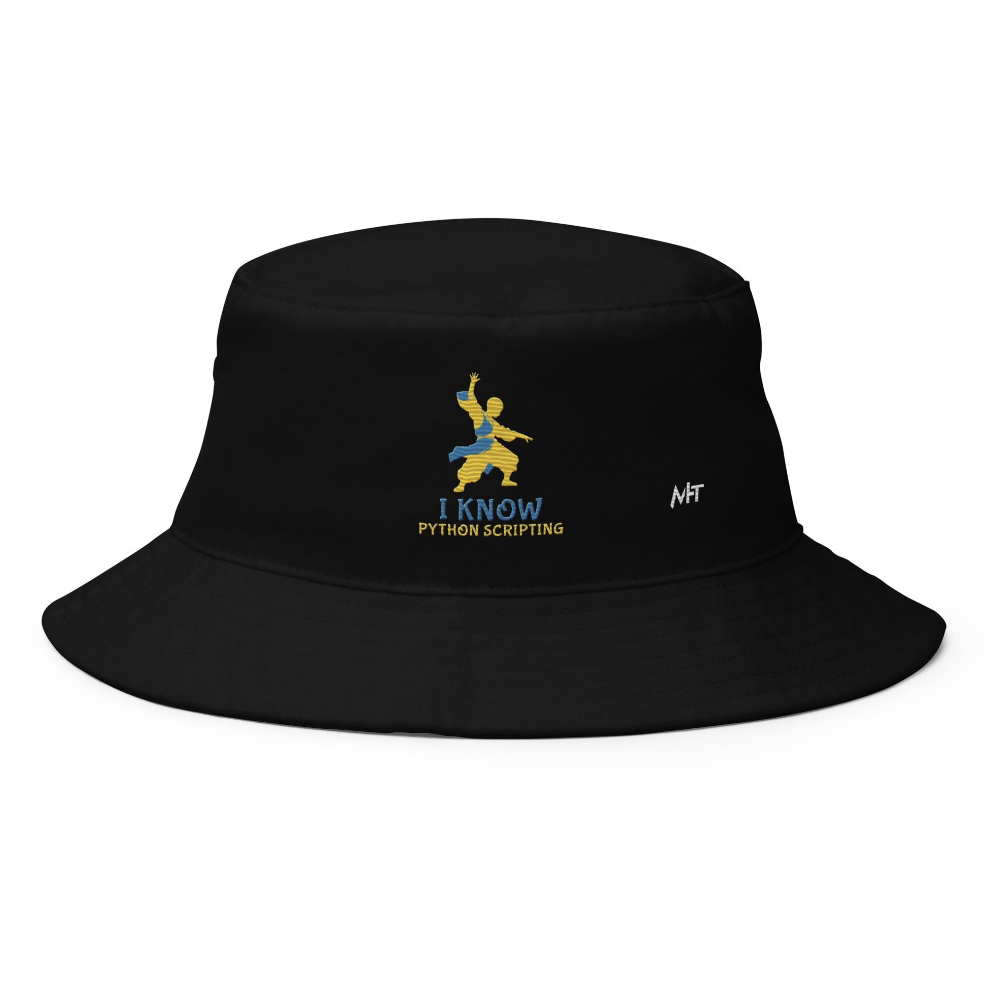I Know Python Scripting - Bucket Hat by DarkByteGear