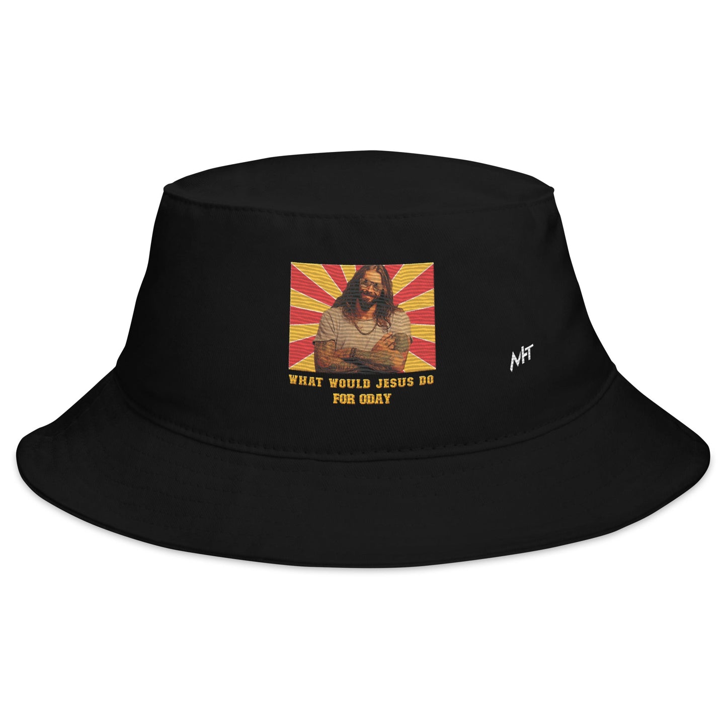 What would Jesus do for 0day v1 - Bucket Hat by DarkByteGear