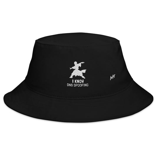 I Know DNS Spoofing - Bucket Hat by DarkByteGear