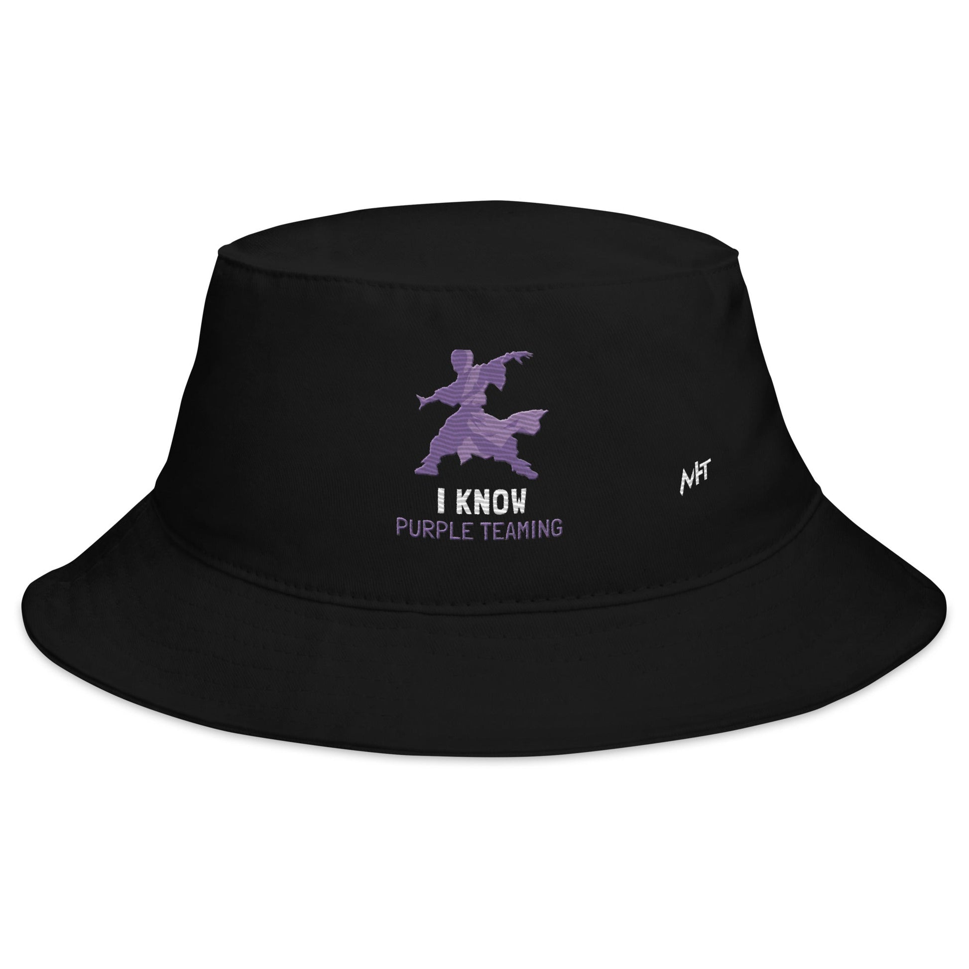 I Know Purple Teaming - Bucket Hat by DarkByteGear