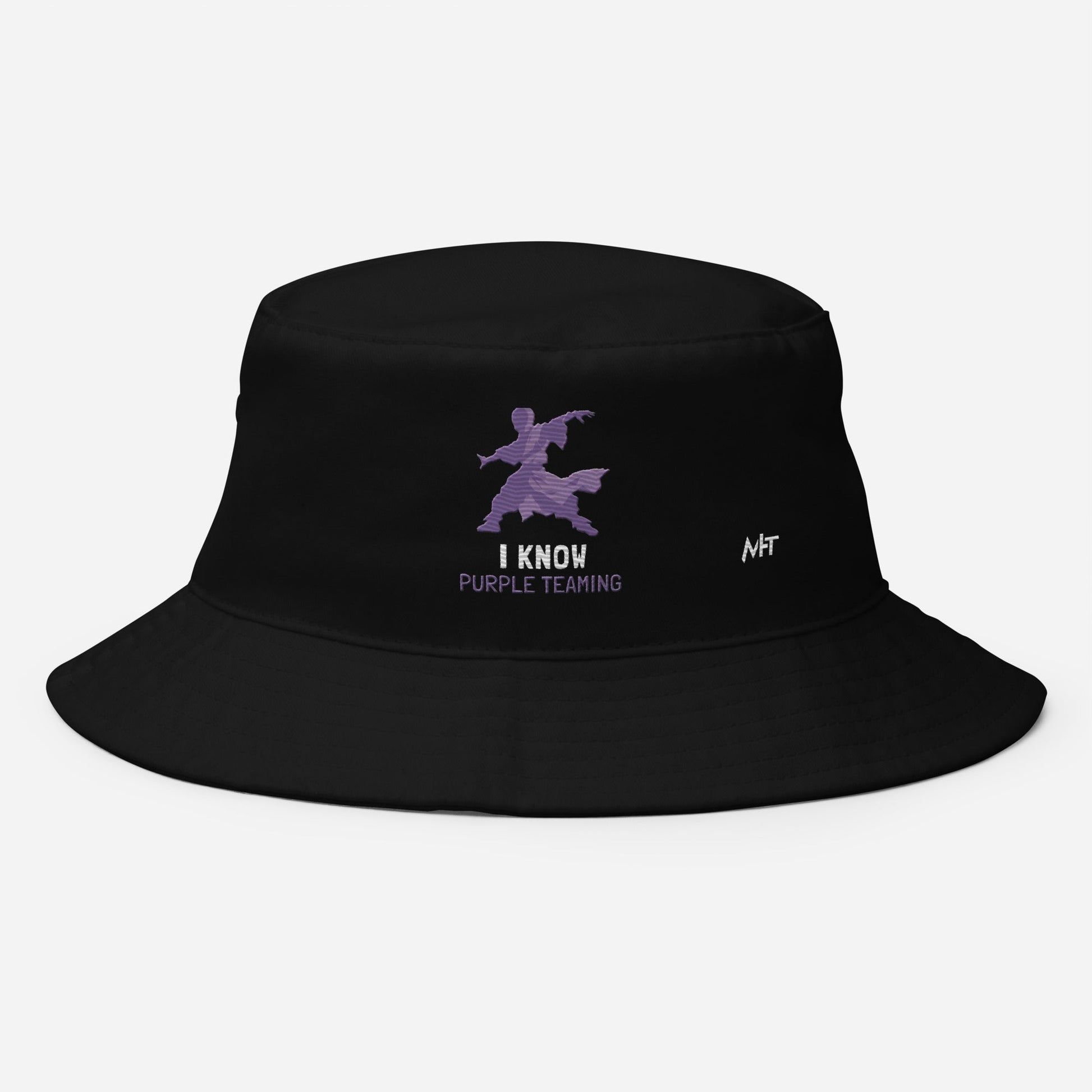 I Know Purple Teaming - Bucket Hat by DarkByteGear