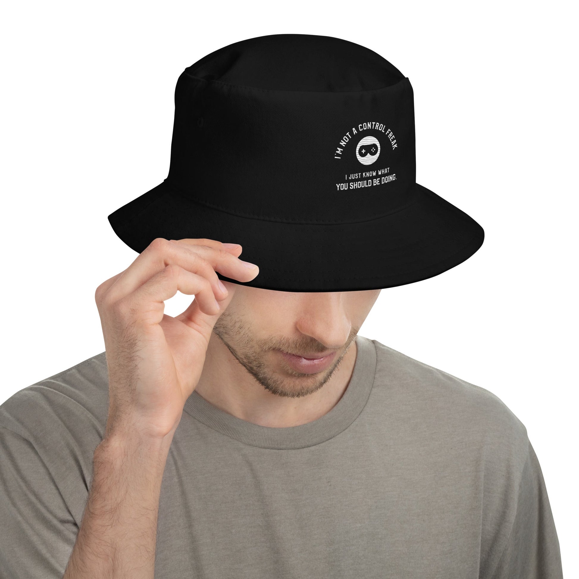 I am not a Control freak, I just Know what you should be doing - Bucket Hat by DarkByteGear