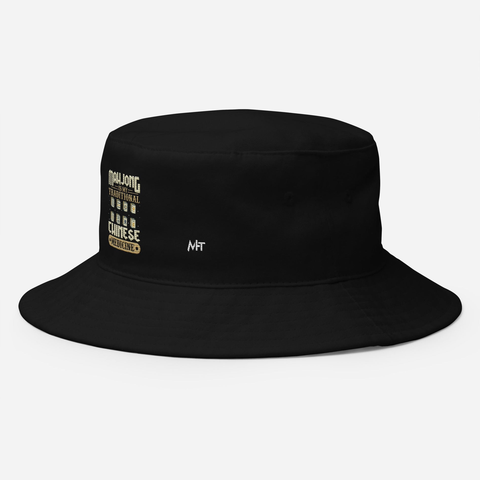 Mahjong is my Traditional Chinese Medicine - Bucket Hat by DarkByteGear