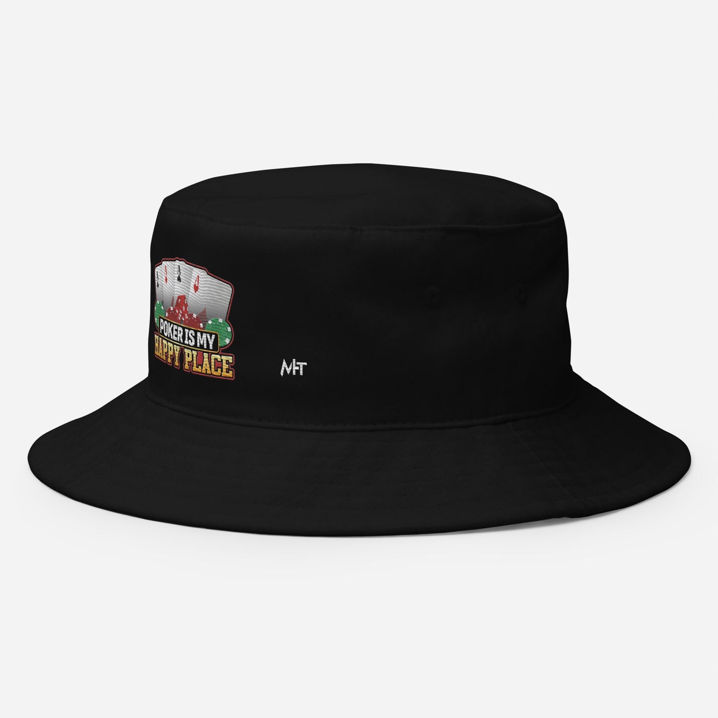 Poker Dad is like a Normal Dad but much Cooler - Bucket Hat by DarkByteGear