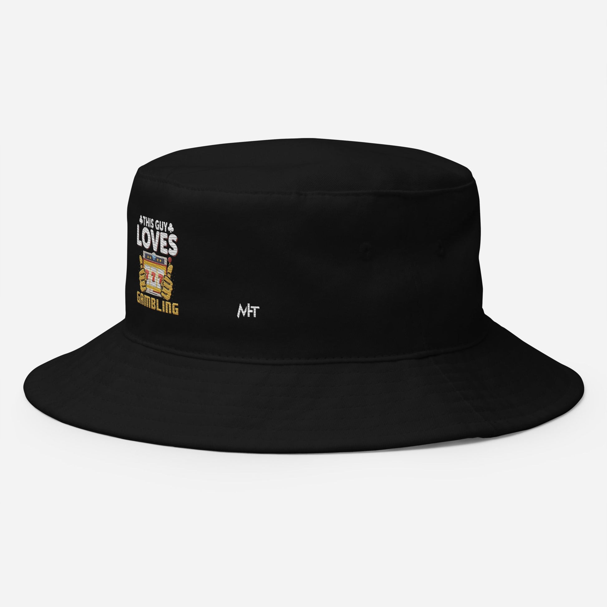 This Guy Loves Gambling - Bucket Hat by DarkByteGear