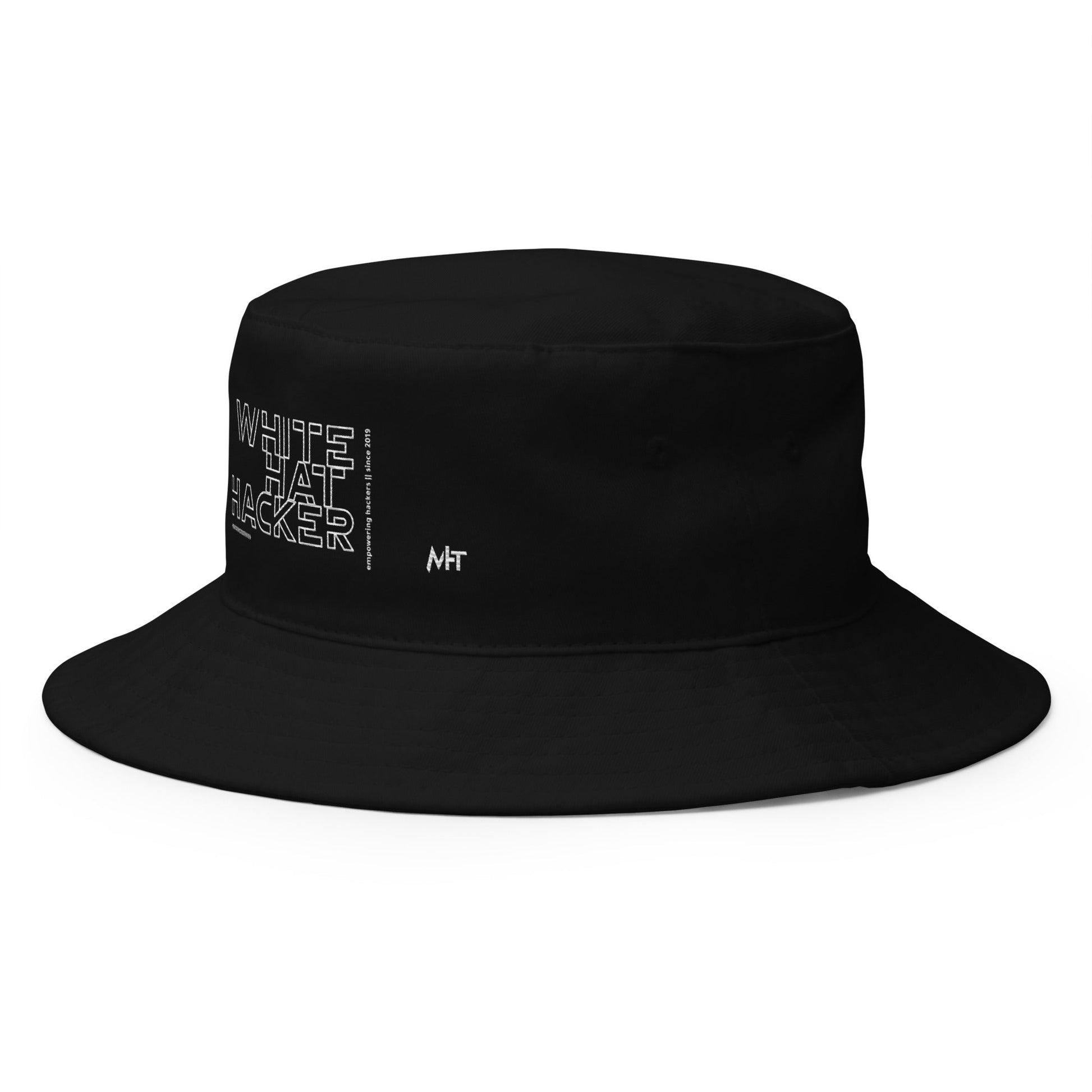 White Hat Hacker - Bucket Hat by DarkByteGear
