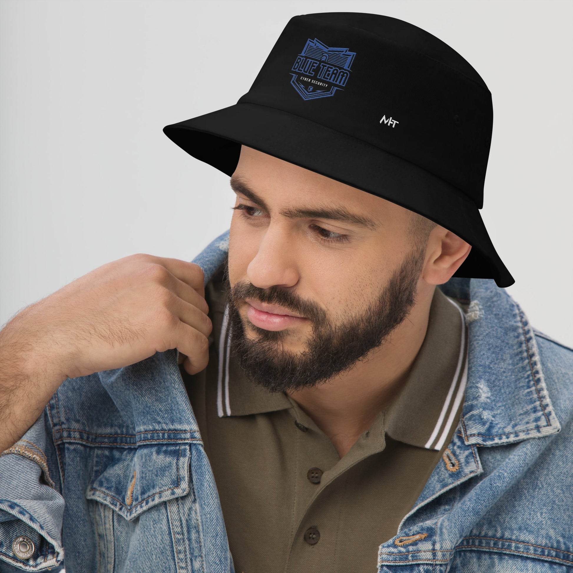 Cyber Security Blue Team 16 - Bucket Hat by DarkByteGear