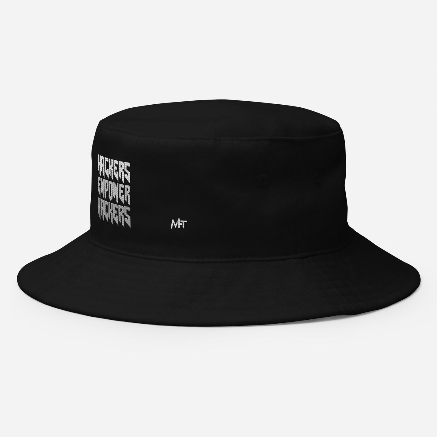 Hackers Empower Hackers V4 - Bucket Hat by DarkByteGear