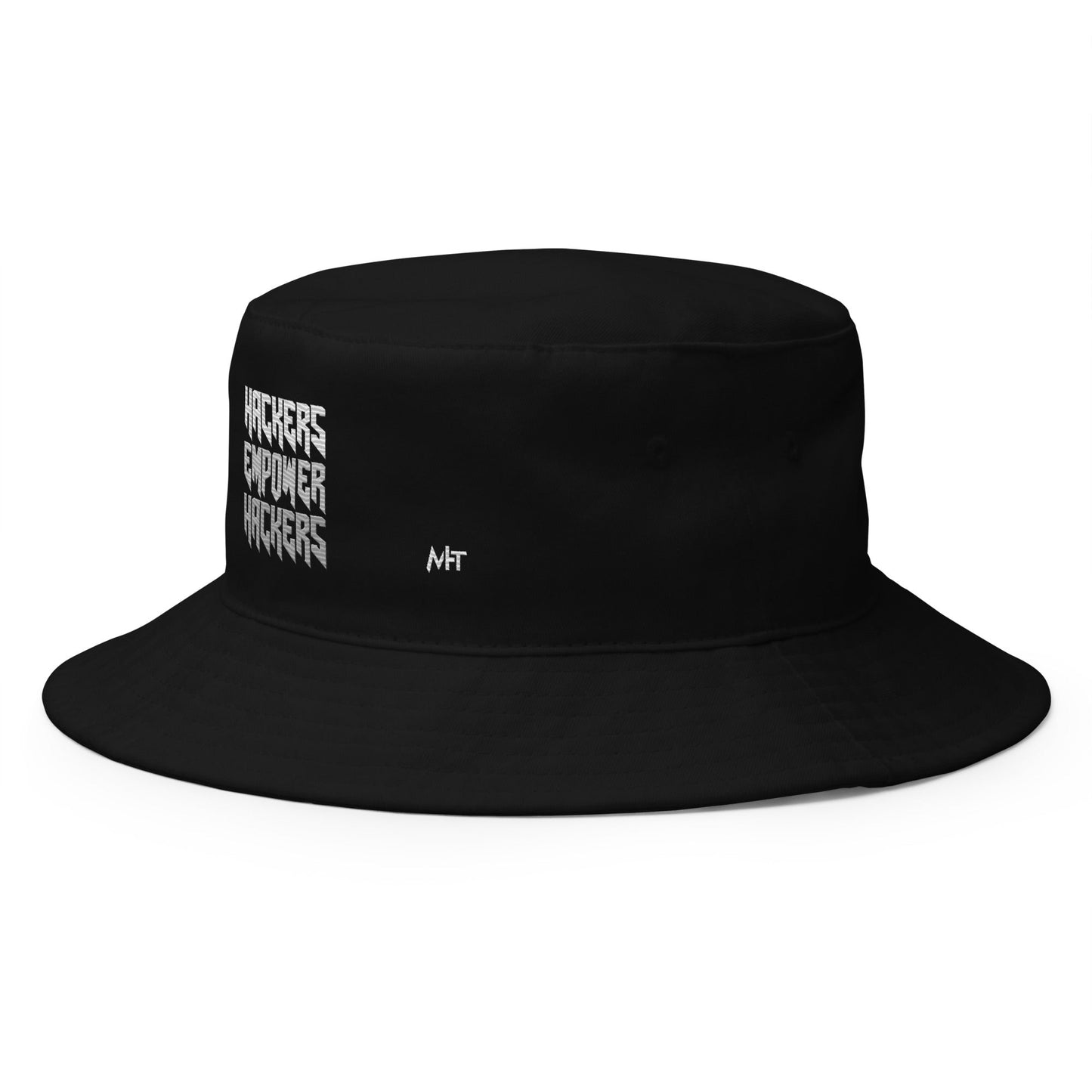 Hackers Empower Hackers V4 - Bucket Hat by DarkByteGear