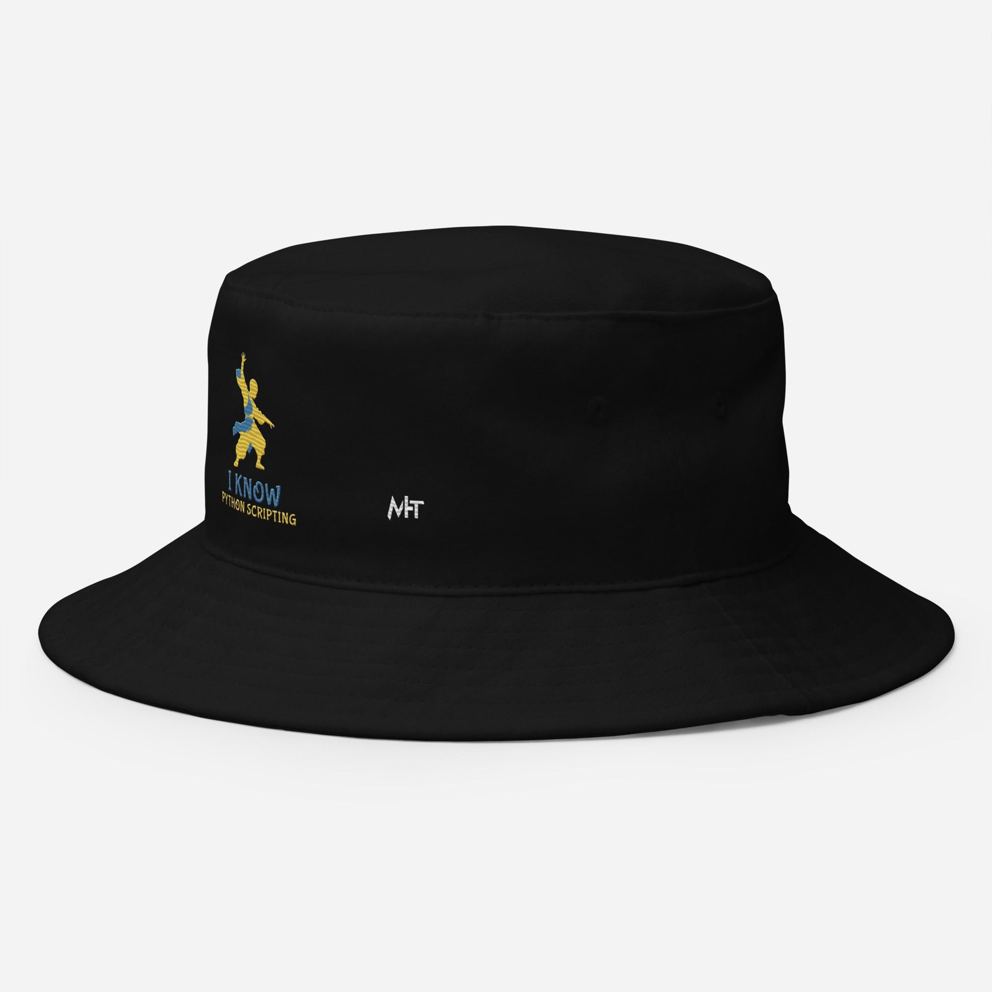 I Know Python Scripting - Bucket Hat by DarkByteGear