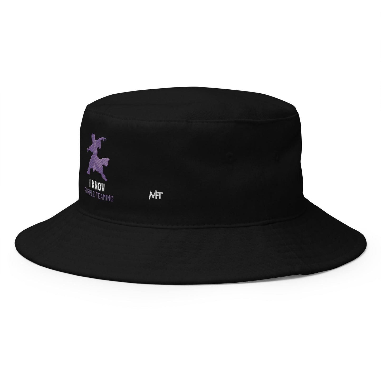 I Know Purple Teaming - Bucket Hat by DarkByteGear