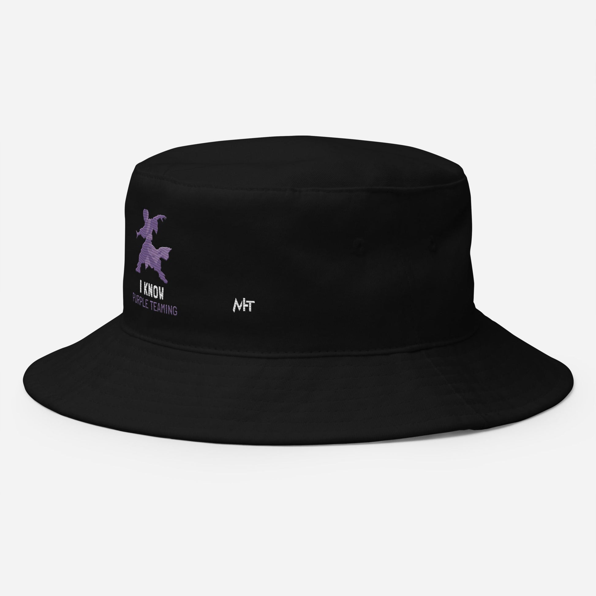 I Know Purple Teaming - Bucket Hat by DarkByteGear