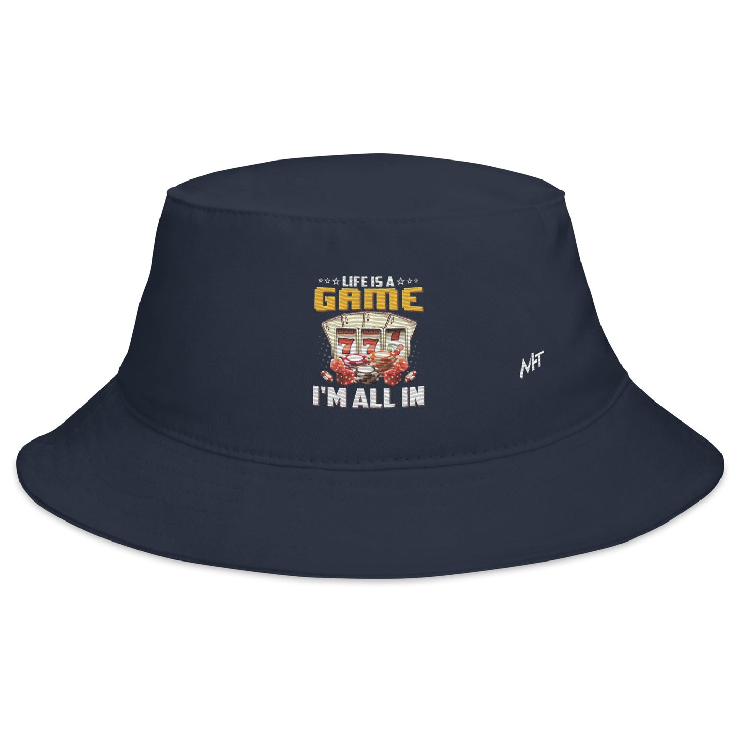 Life is a Game: I'm all in - Bucket Hat by DarkByteGear