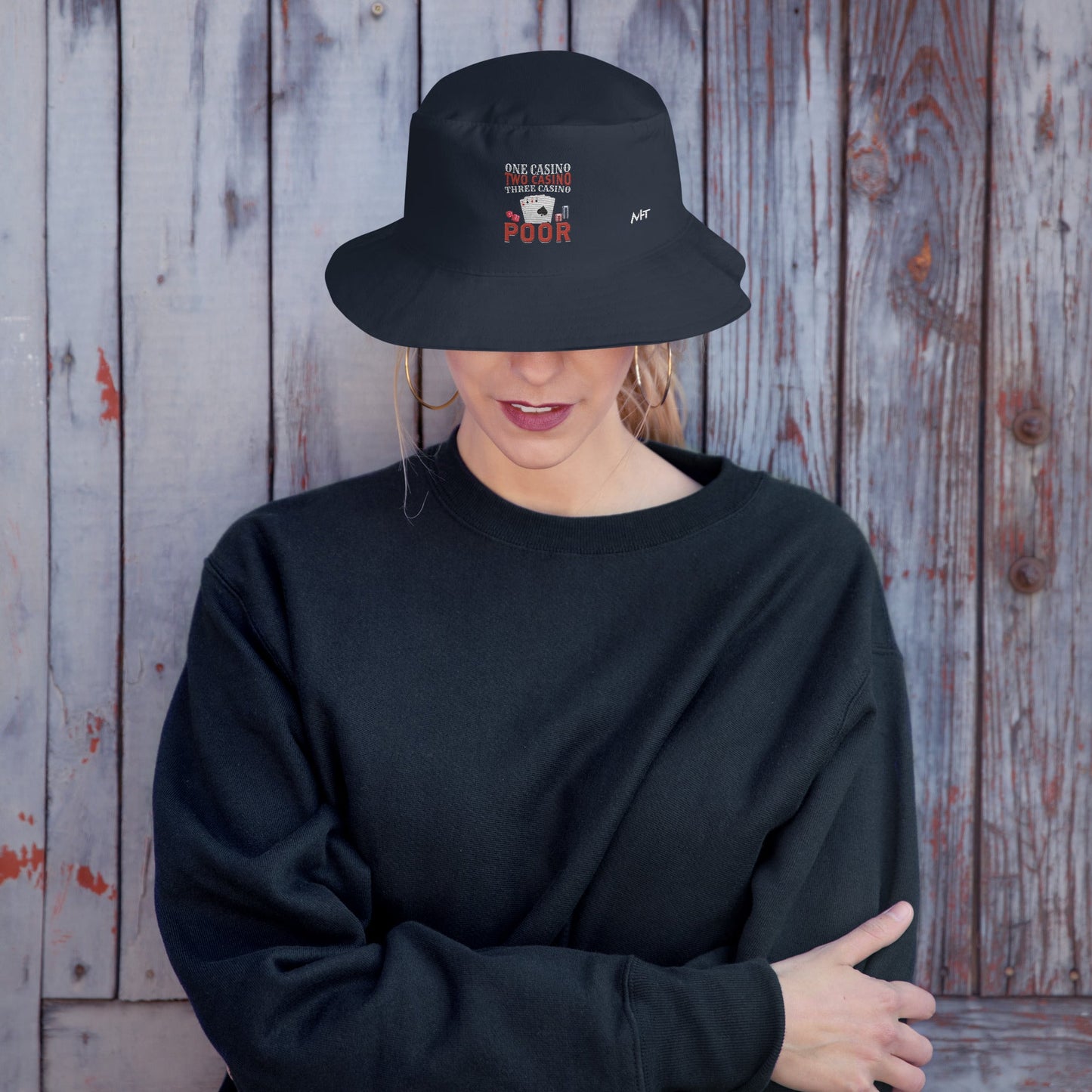 One Casino, Two Casino, Three Casino = Poor - Bucket Hat by DarkByteGear